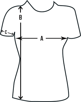 Damen Grössentabelle